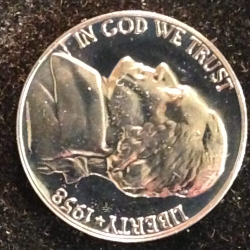 1958 Jefferson Nickel Gem Proof