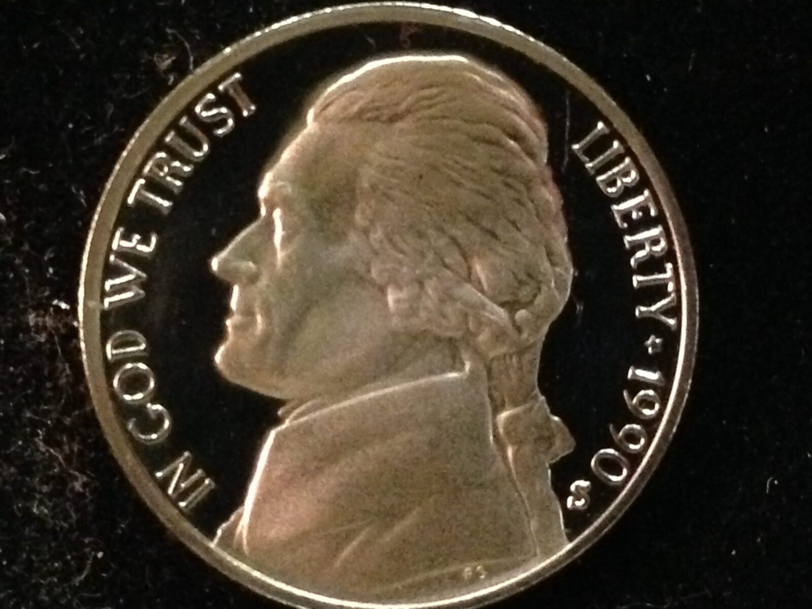 1990-S  Jefferson Nickel Gem Proof