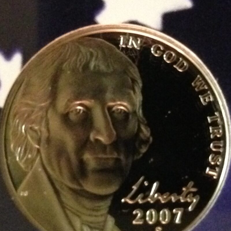 2007-S  Jefferson Nickel Gem Proof