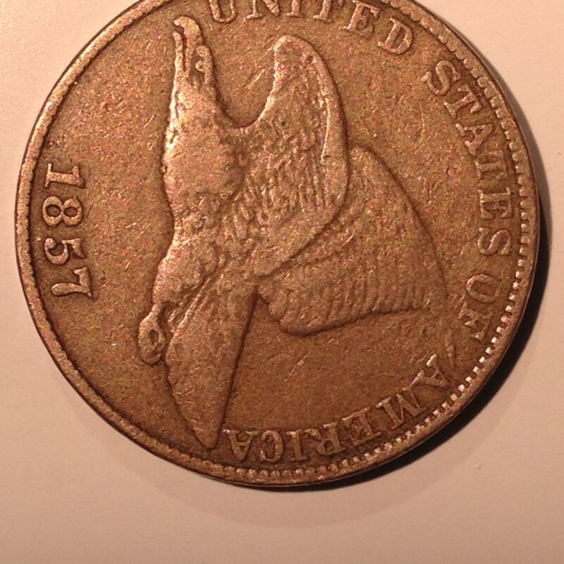 1857 Flying Eagle Cent G