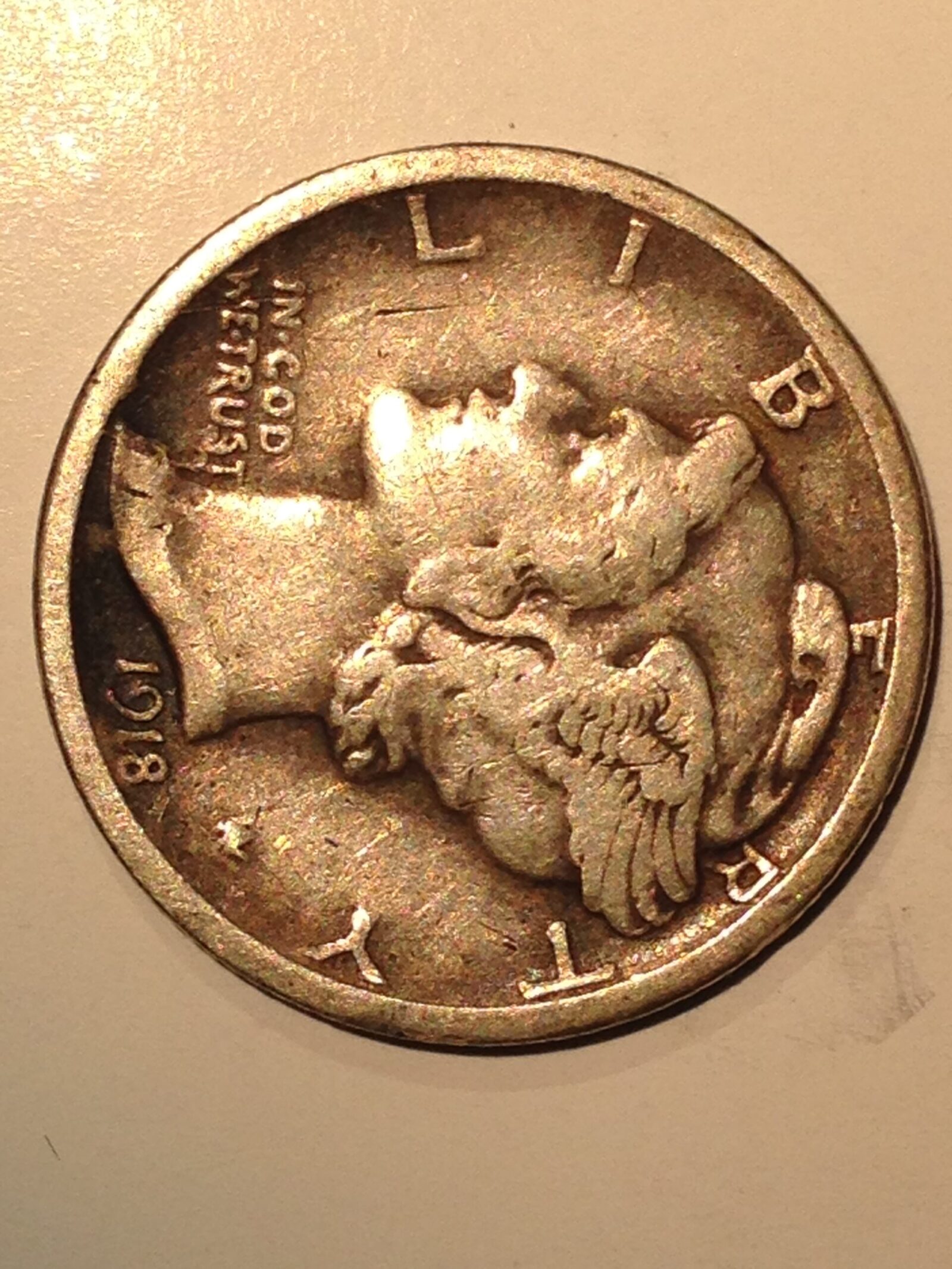 1918-S Mercury Dime G
