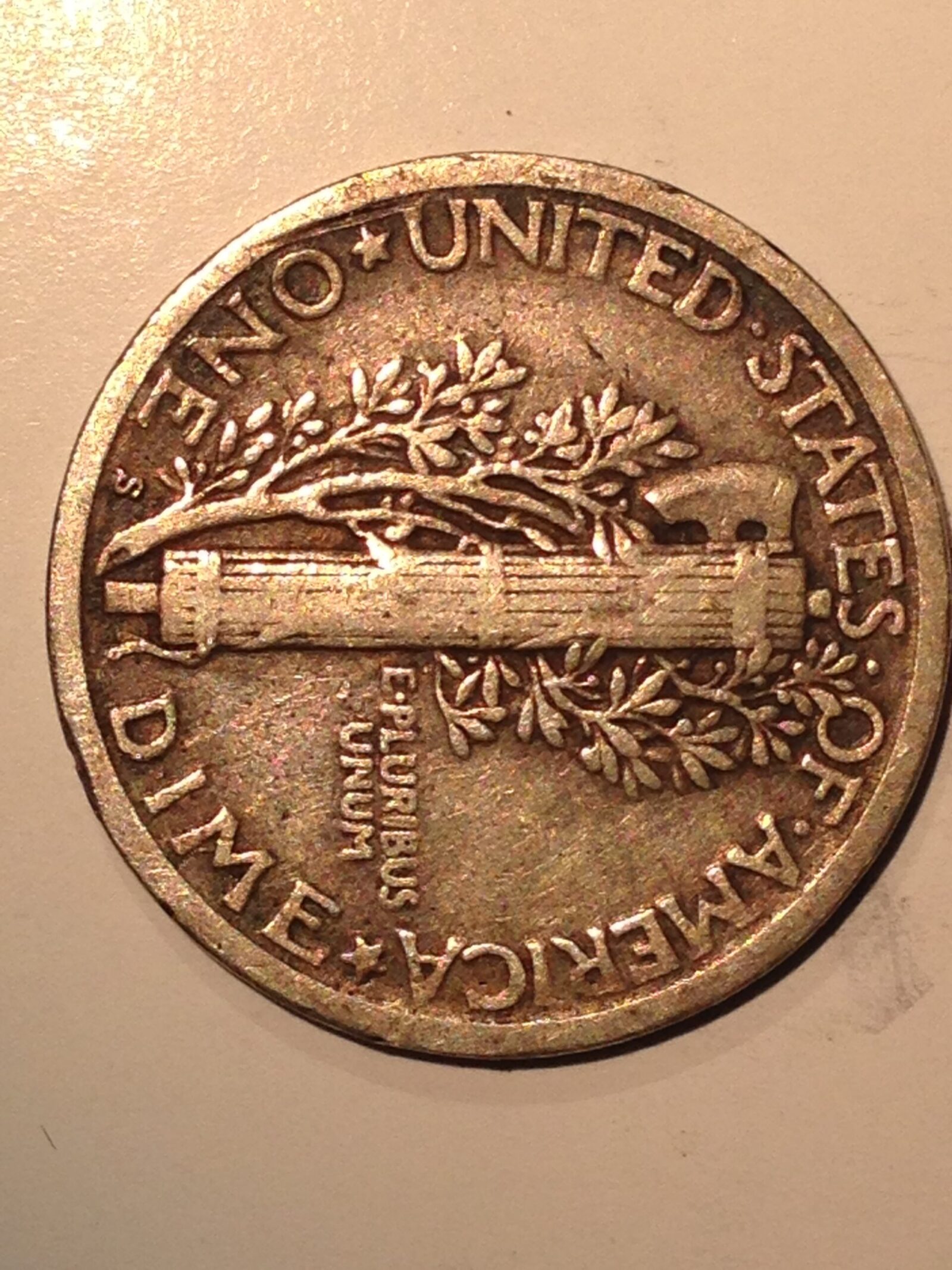1918-S Mercury Dime G - Image 2