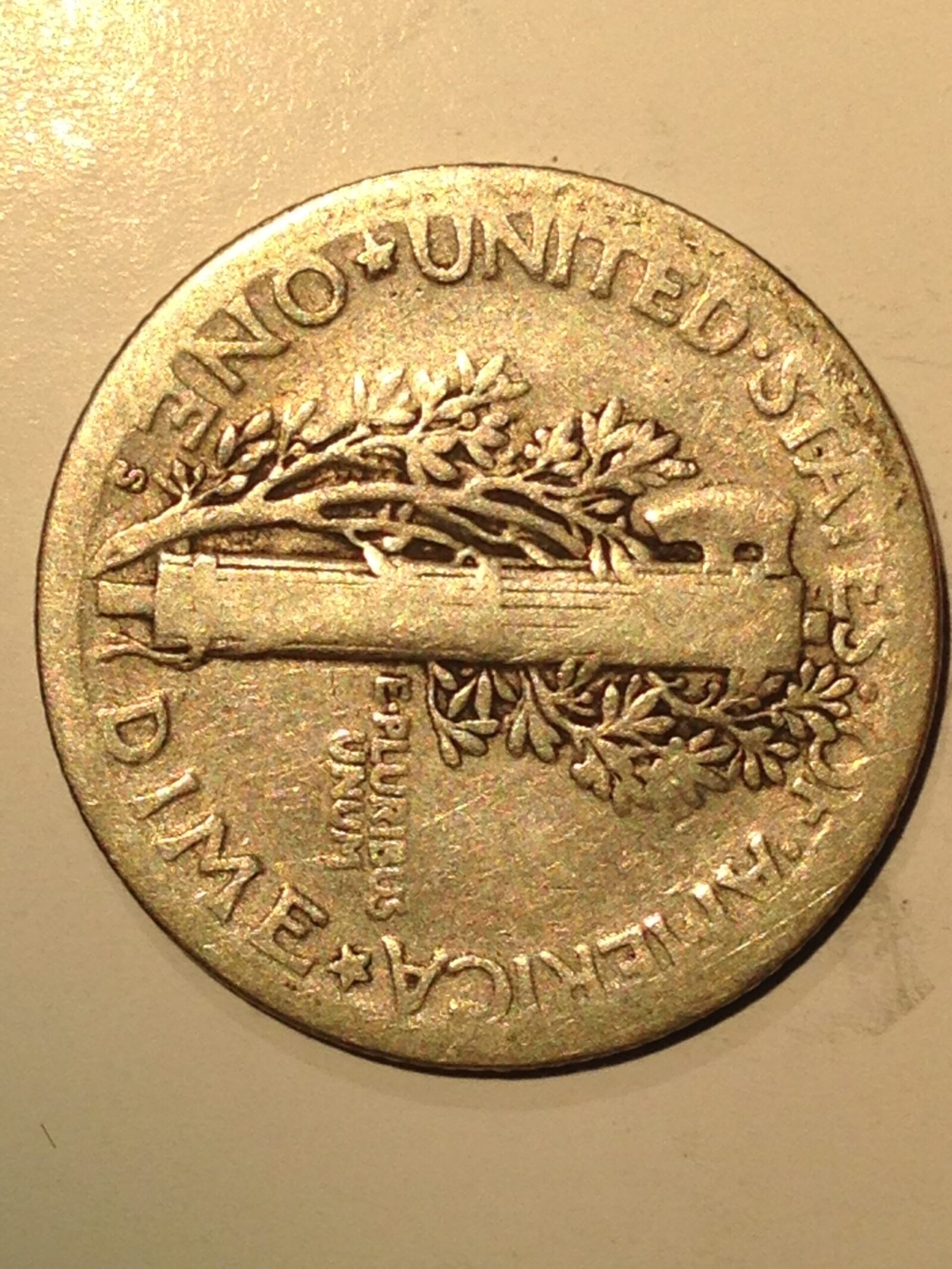 1919-S Mercury Dime VF - Image 2