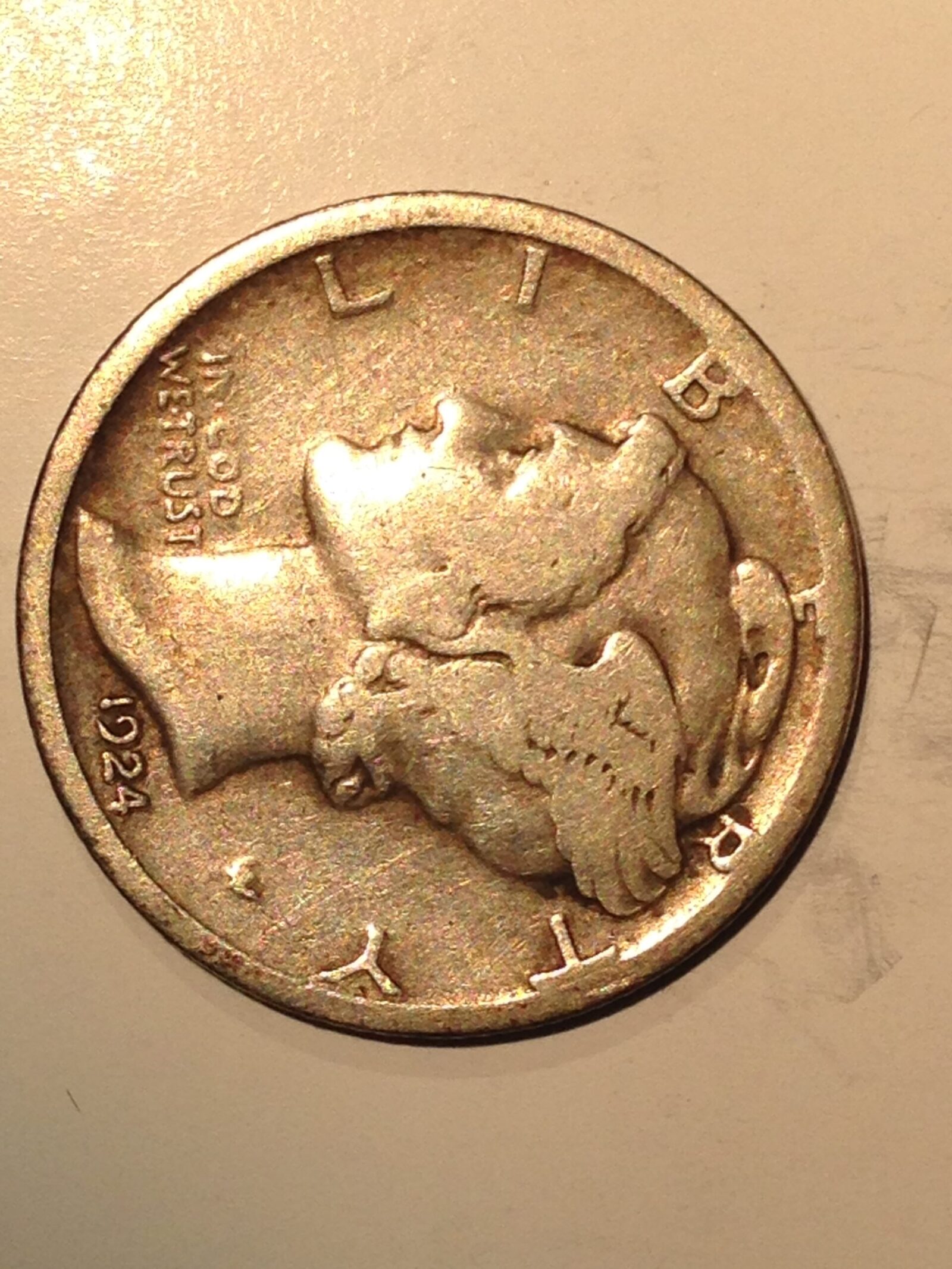 1924-D Mercury Dime G