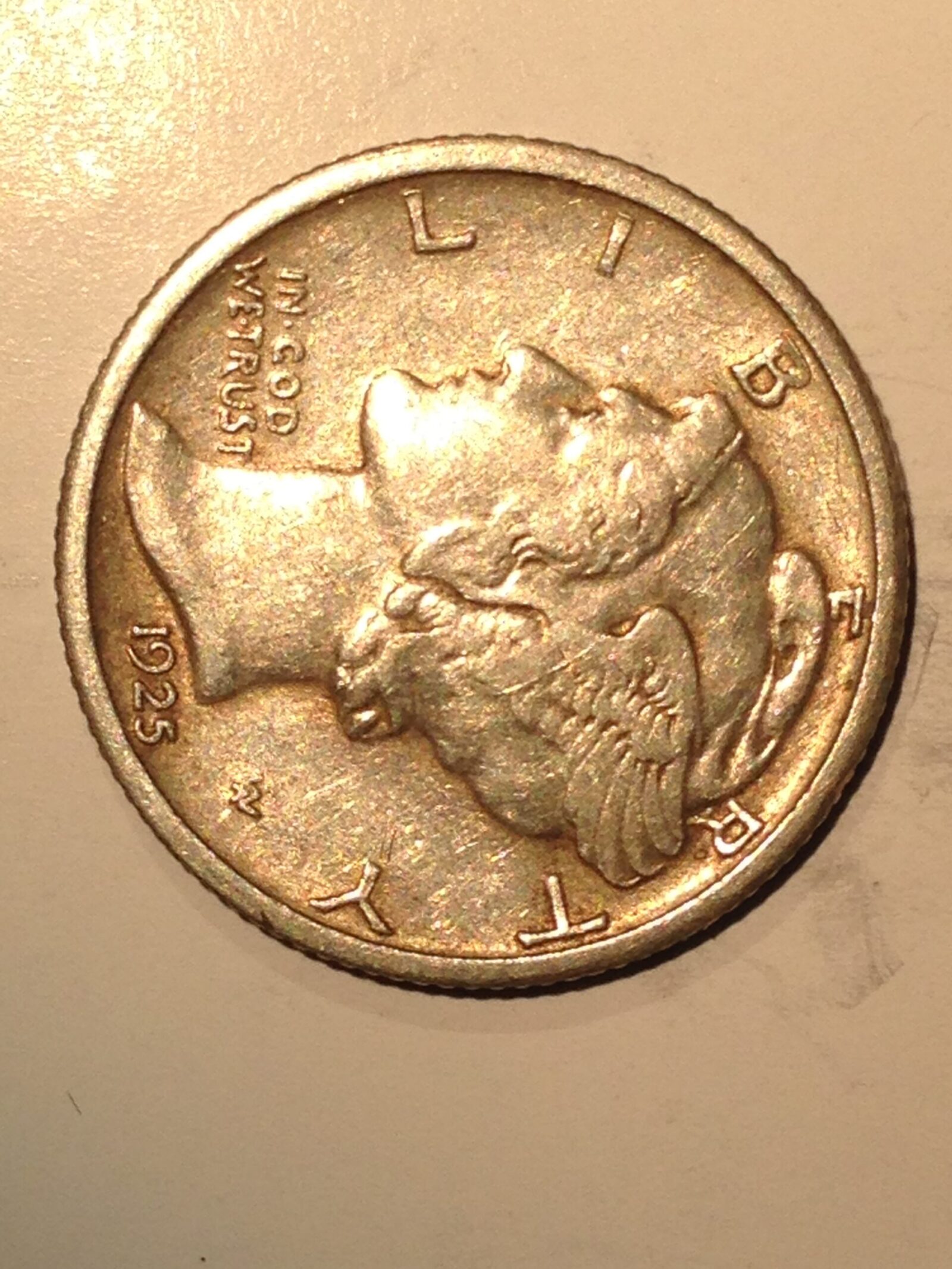 1925 Mercury Dime G