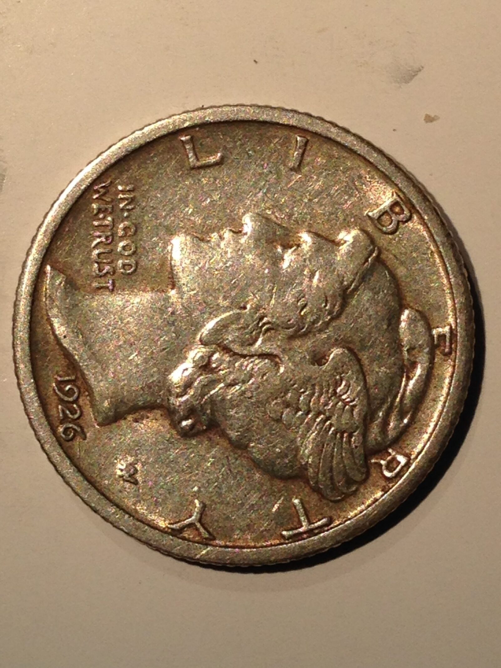 1926 Mercury Dime F