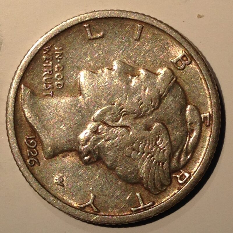 1926 Mercury Dime F