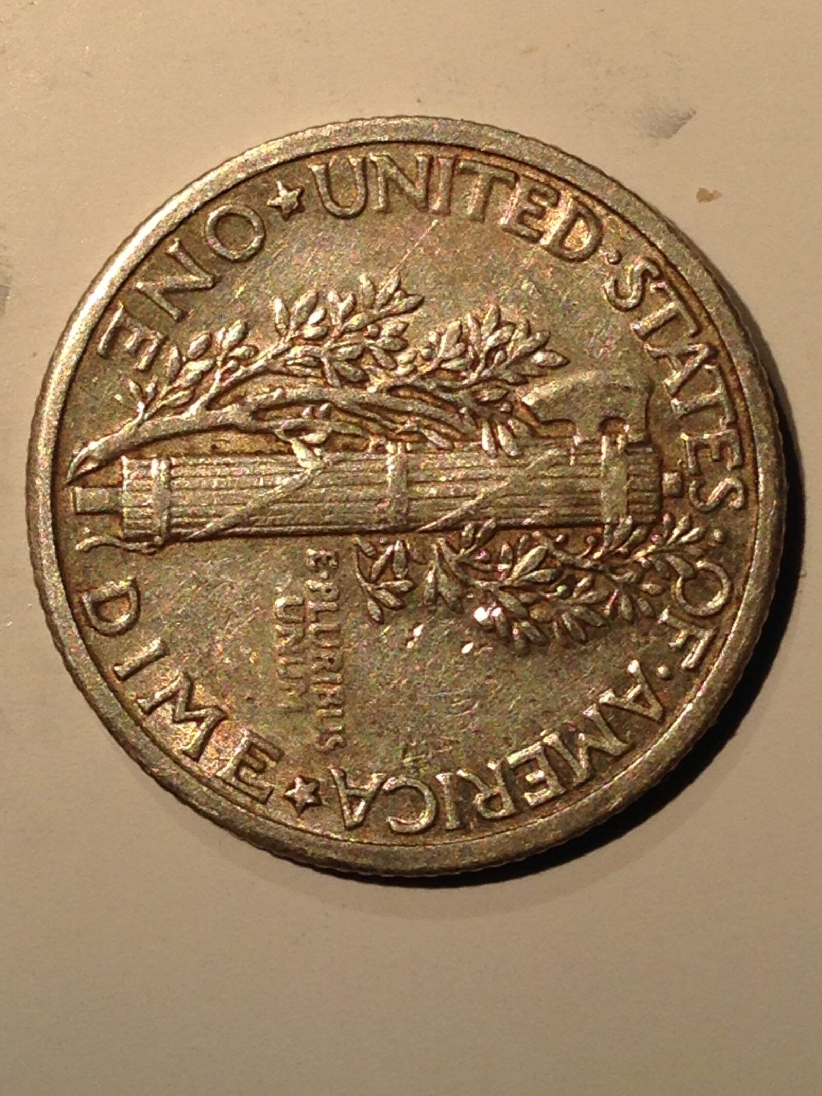 1926 Mercury Dime F - Image 2
