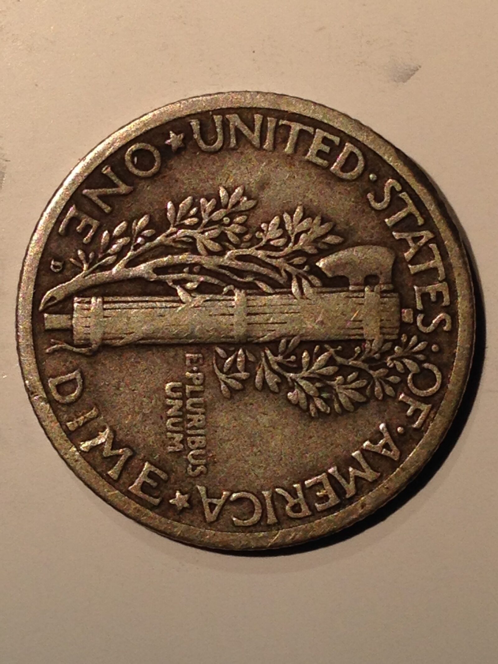 1917-D Mercury Dime G - Image 2