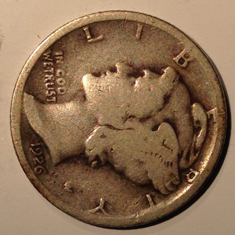 1926-S Mercury Dime F