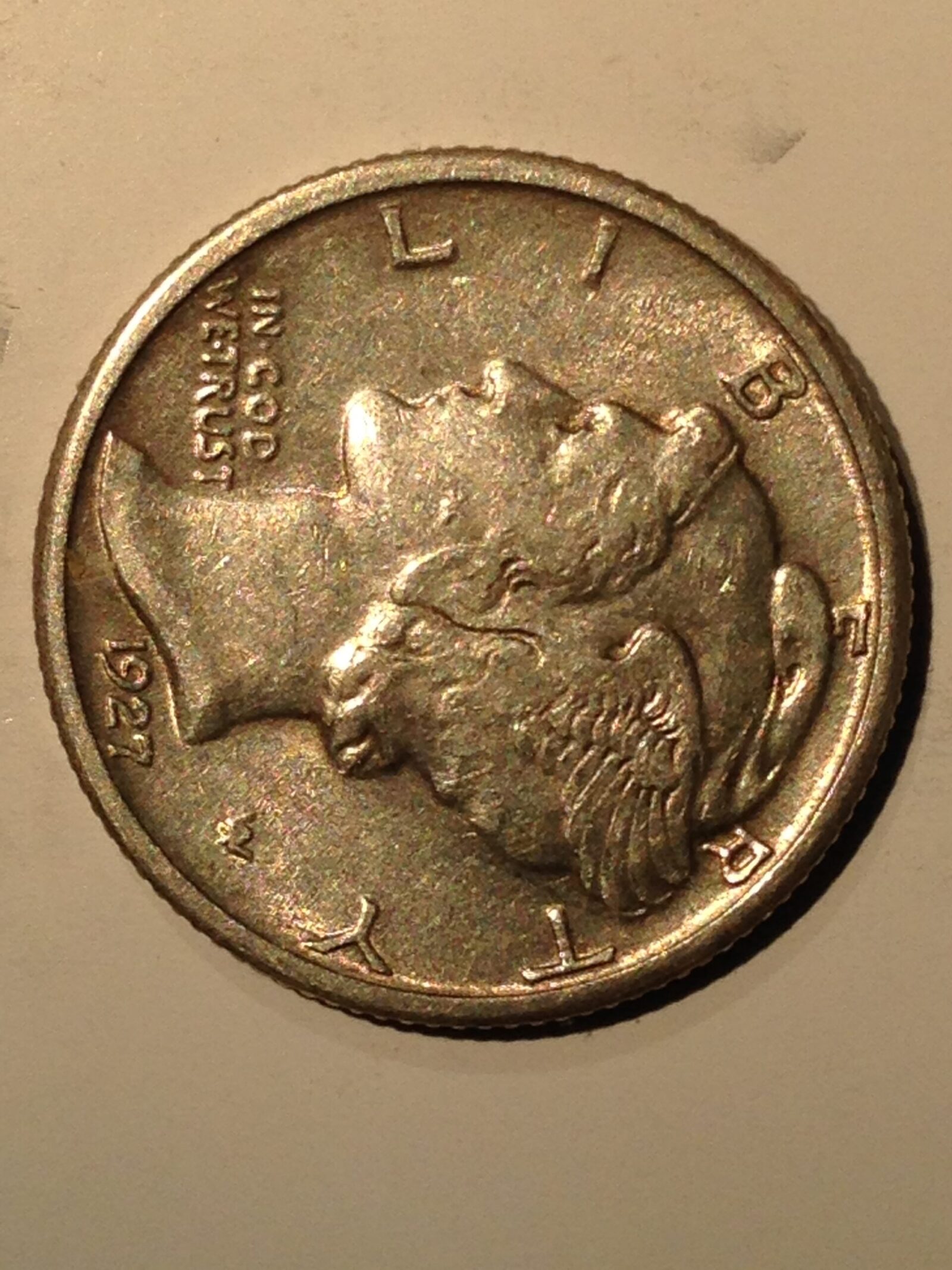 1927 Mercury Dime G
