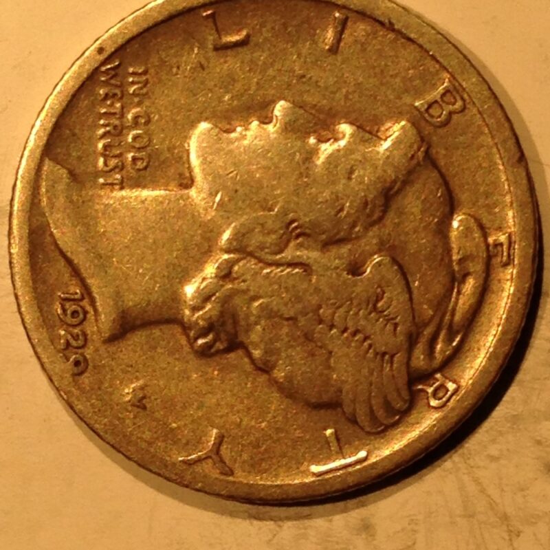 1929-D Mercury Dime G