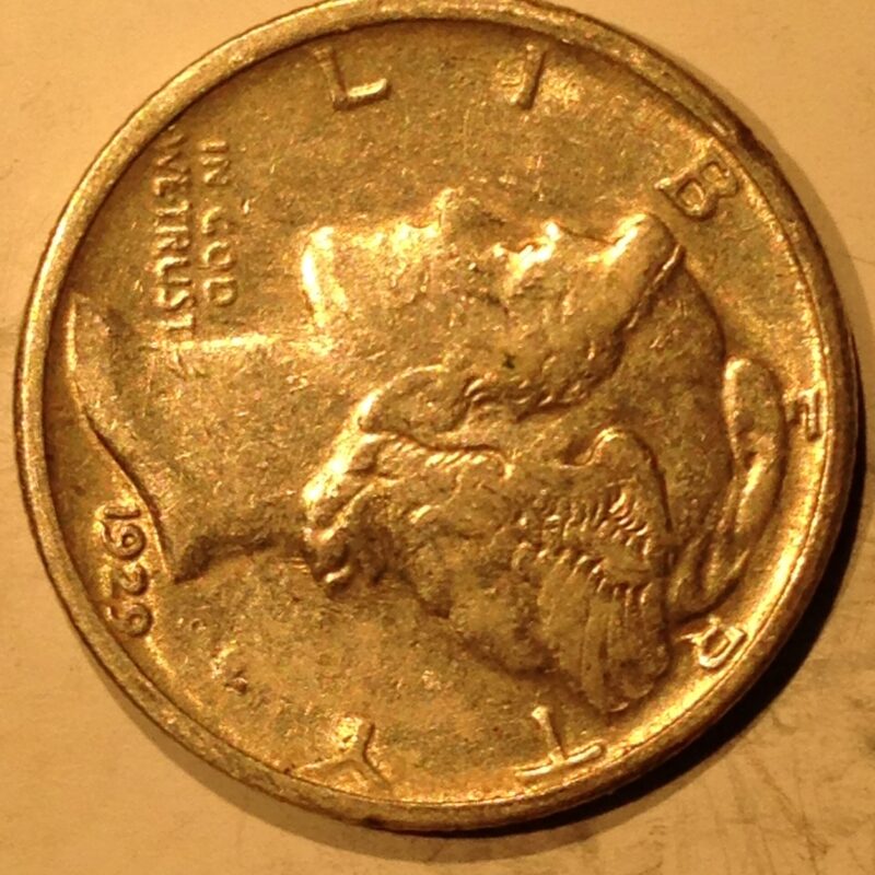 1929-S Mercury Dime F