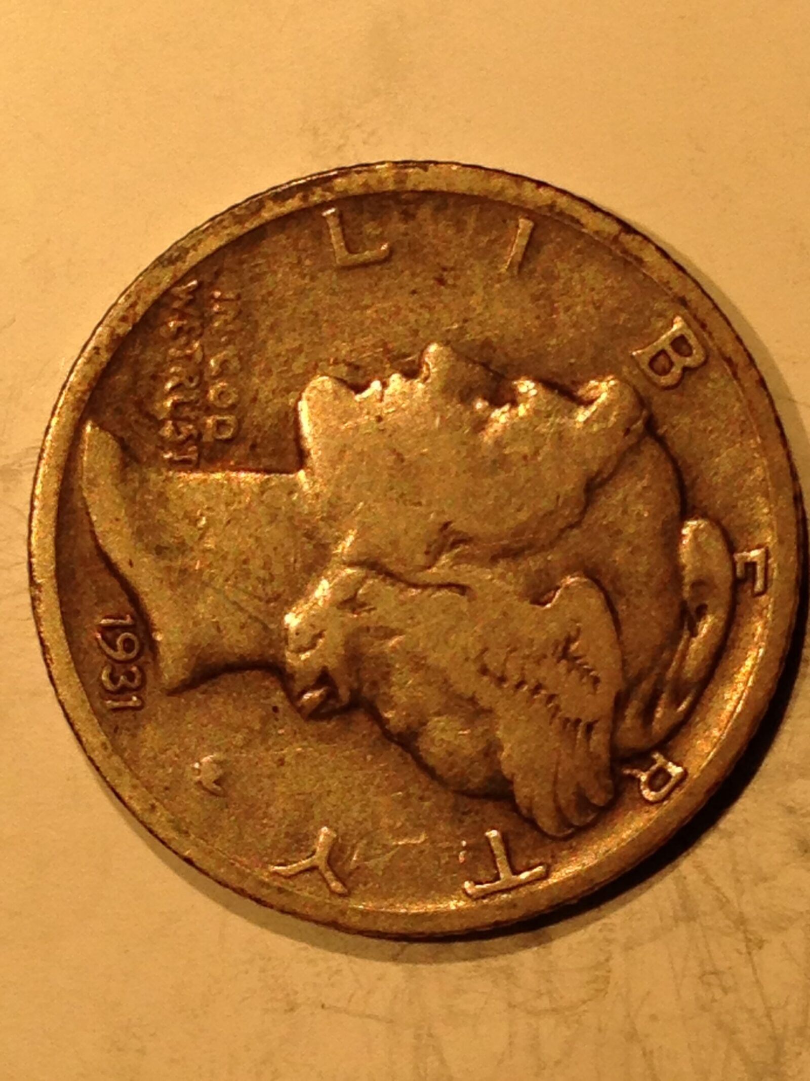 1931-S Mercury Dime F