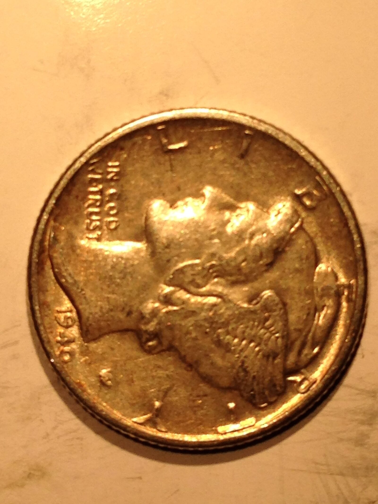 1940 Mercury Dime Gem BU