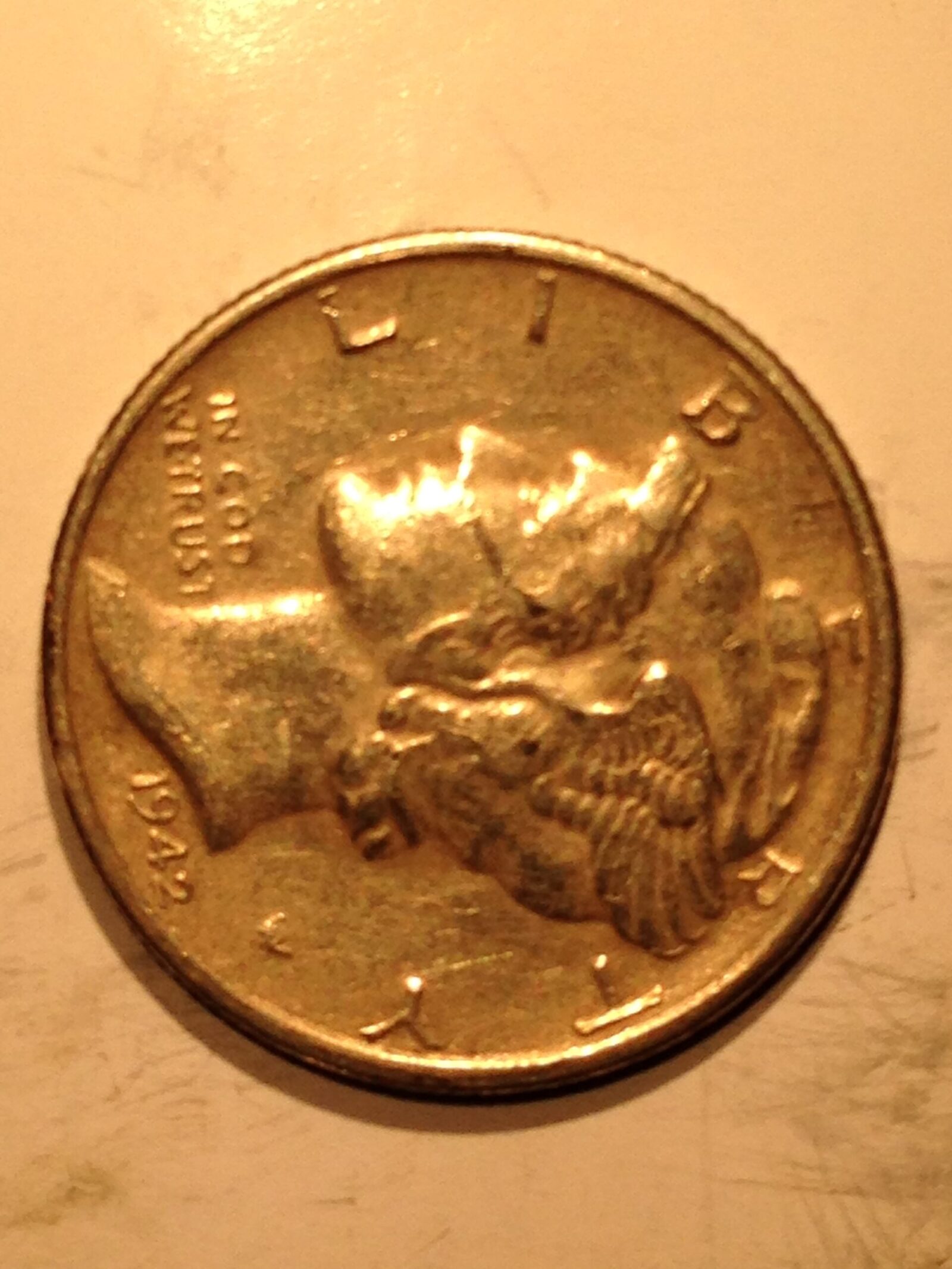 1942 Mercury Dime Gem BU