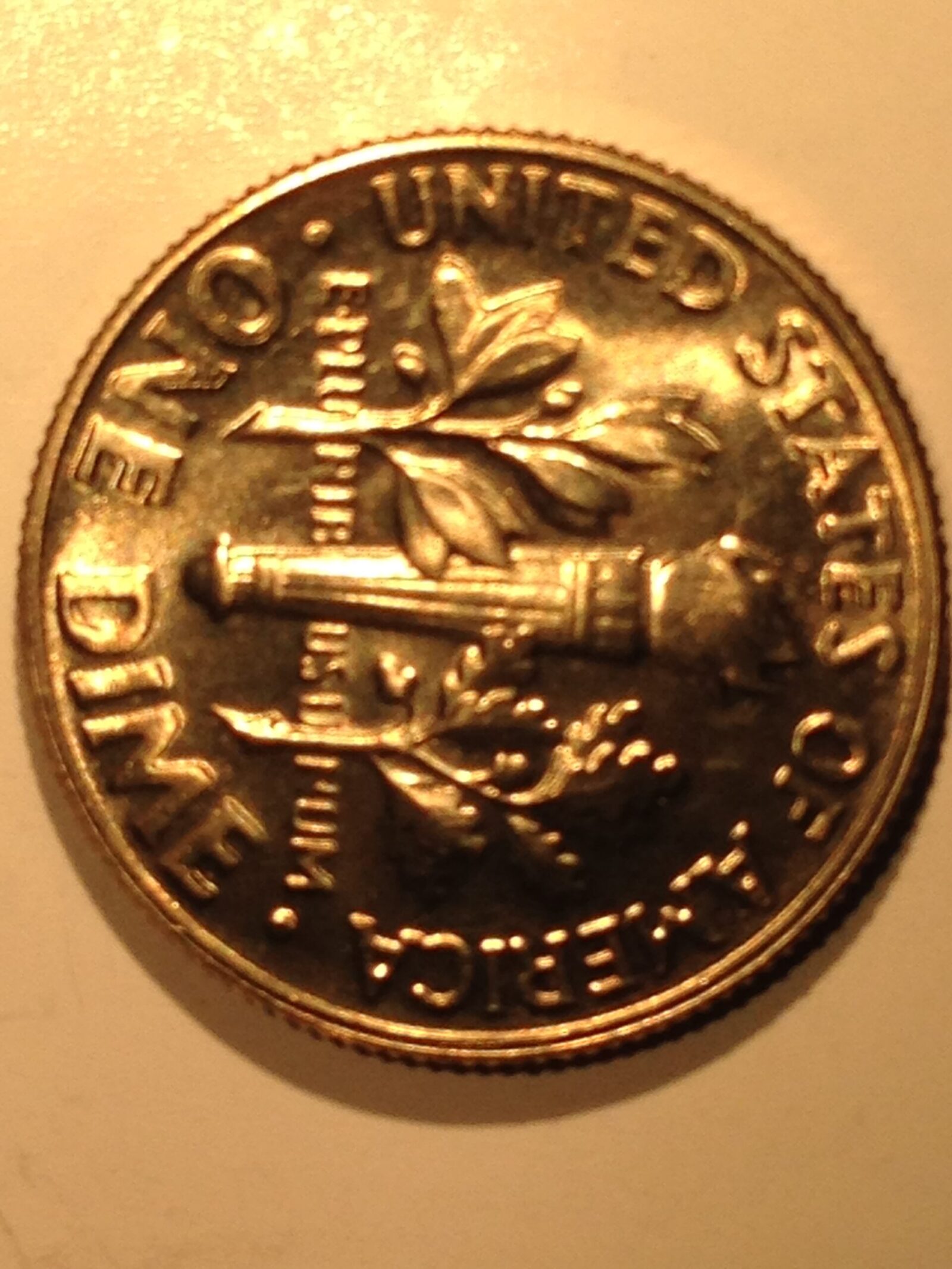 1965 SMS Roosevelt Dime MS-64 - Image 2