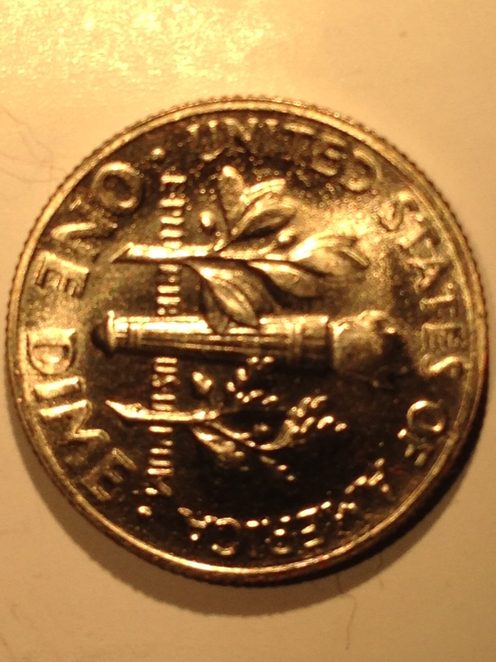 1966 SMS Roosevelt Dime MS-64 - Image 2