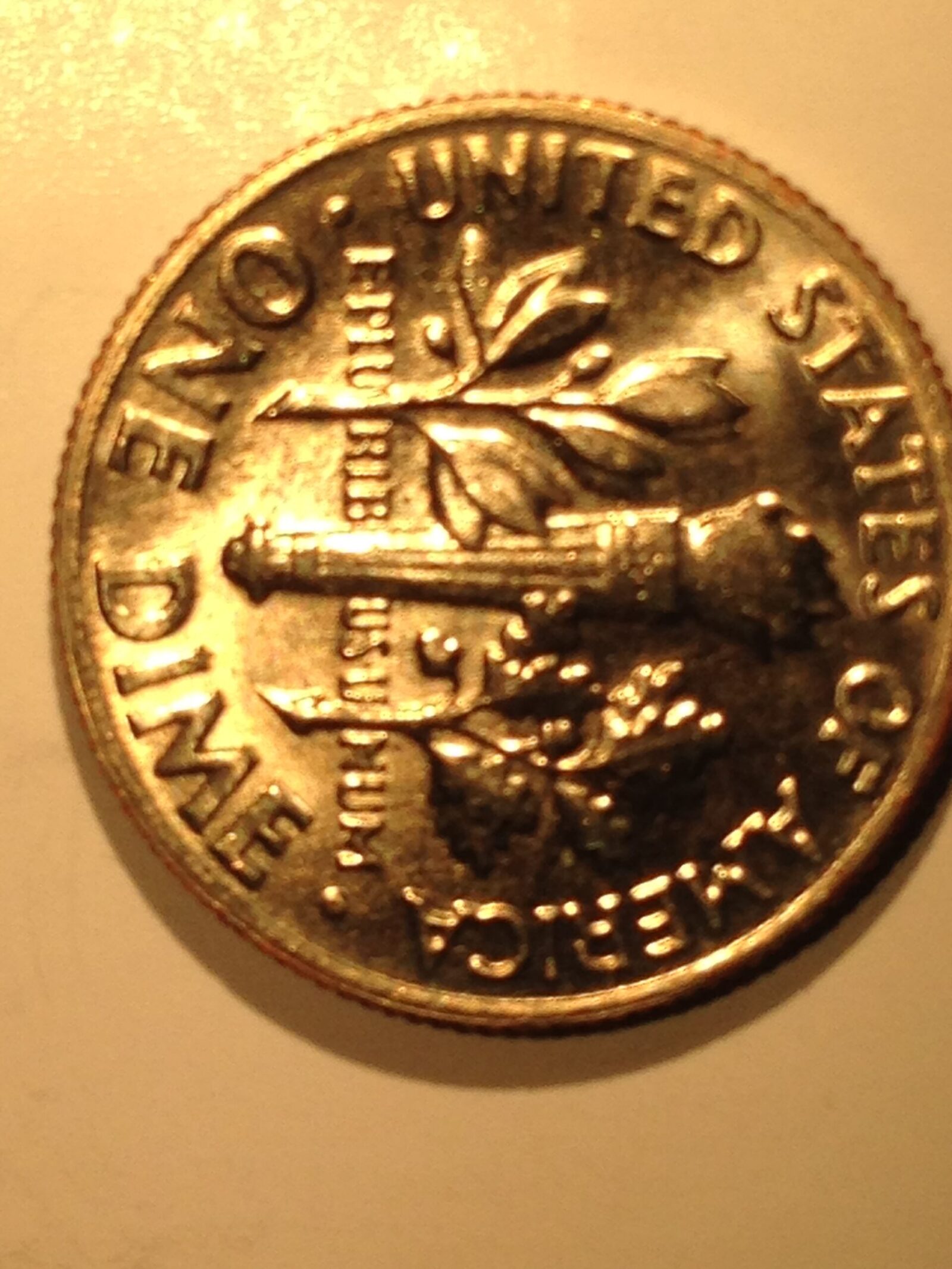 1967 SMS Roosevelt Dime MS-65 - Image 2