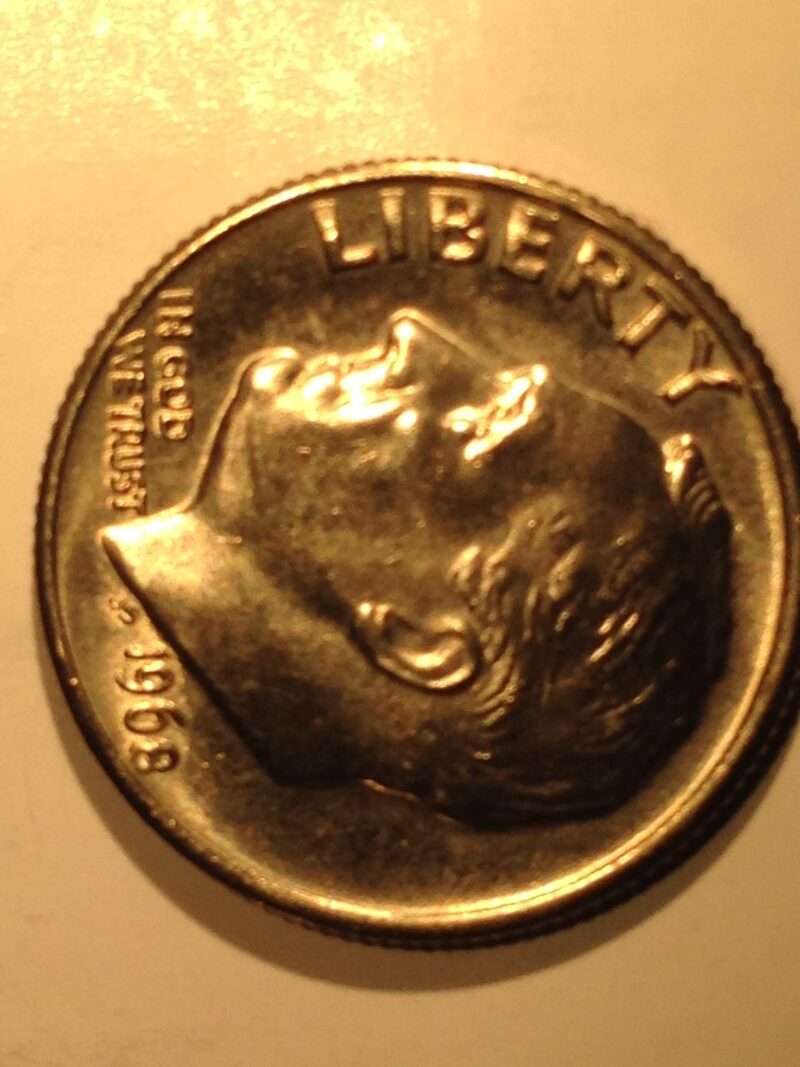 1968 Roosevelt Dime MS-65
