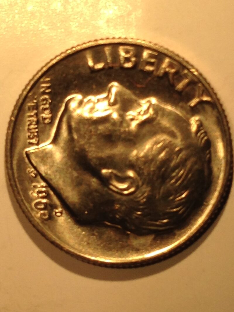 1969-D Roosevelt Dime MS-65