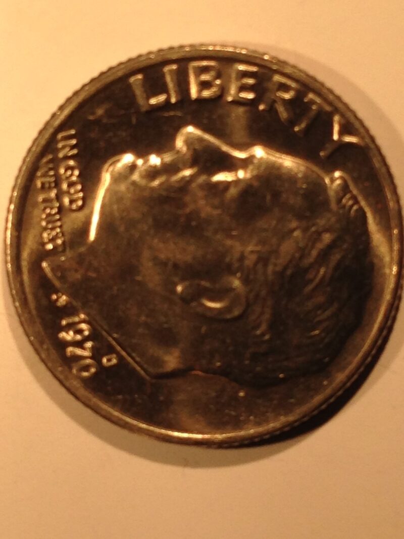 1970-D Roosevelt Dime MS-65