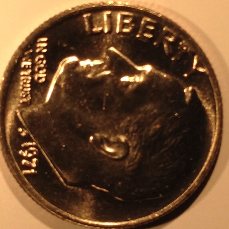 1971 Roosevelt Dime MS-64