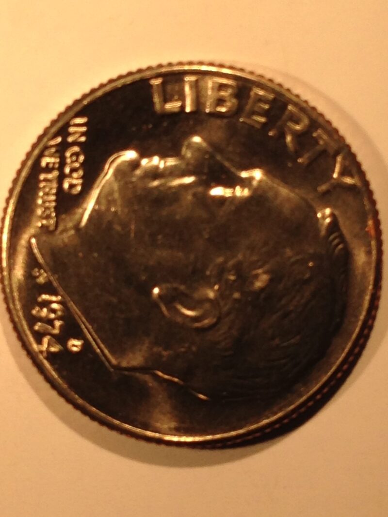 1974-D Roosevelt Dime MS-65