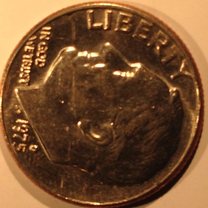 1975-D Roosevelt Dime MS-65