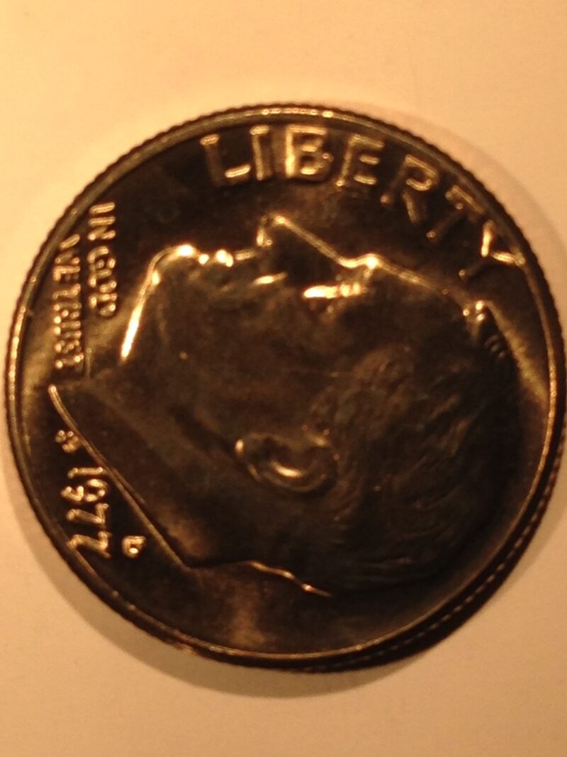 1977-D Roosevelt Dime MS-65