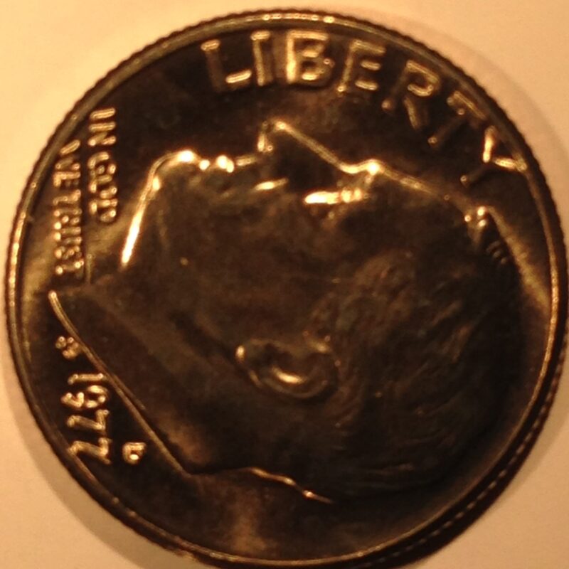 1977-D Roosevelt Dime MS-65
