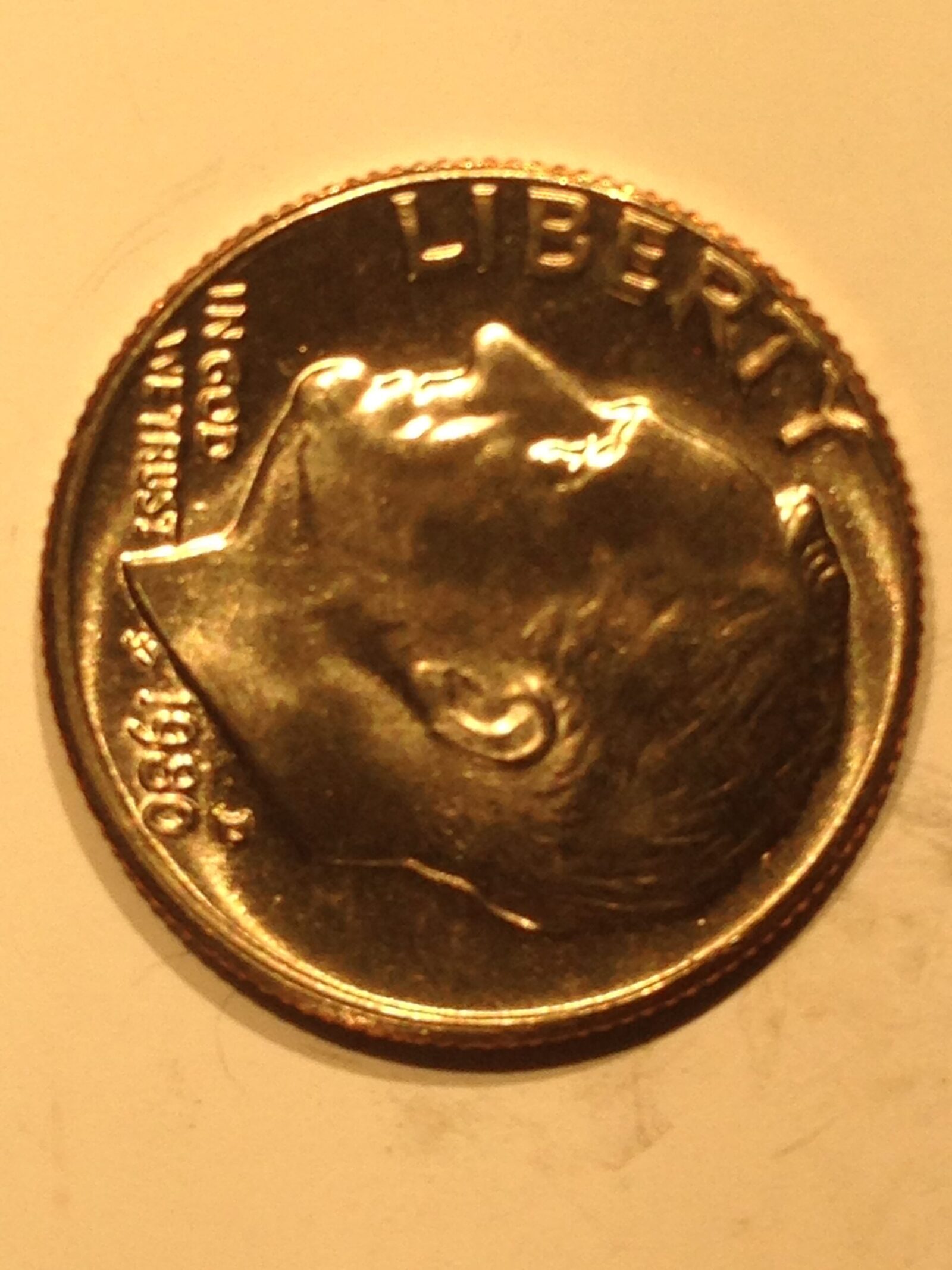 1980-D Roosevelt Dime MS-65