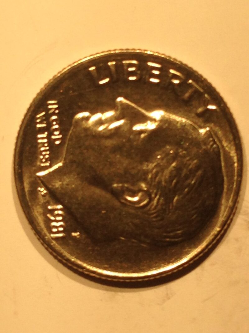 1981-P Roosevelt Dime MS-65