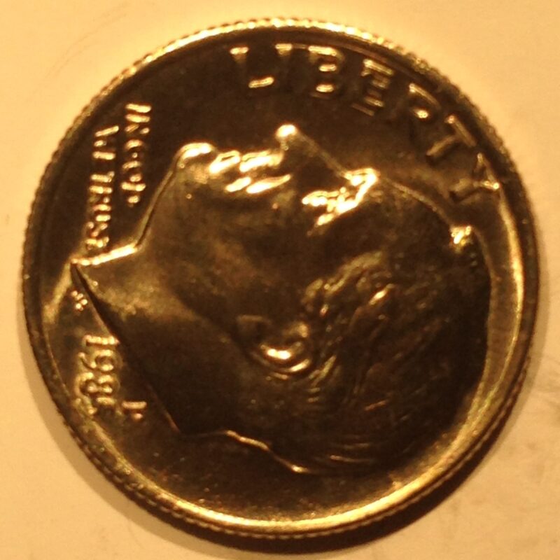 1985-P Roosevelt Dime MS-65