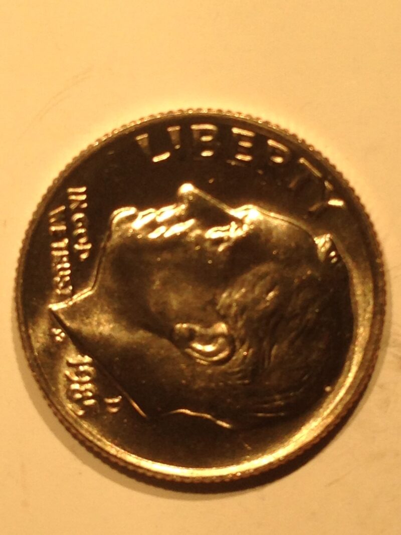 1985-D Roosevelt Dime MS-65
