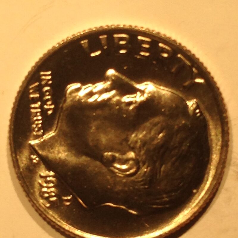1985-D Roosevelt Dime MS-65