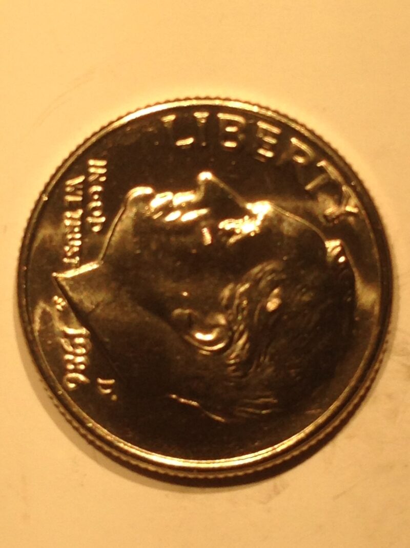 1987-P Roosevelt Dime MS-65