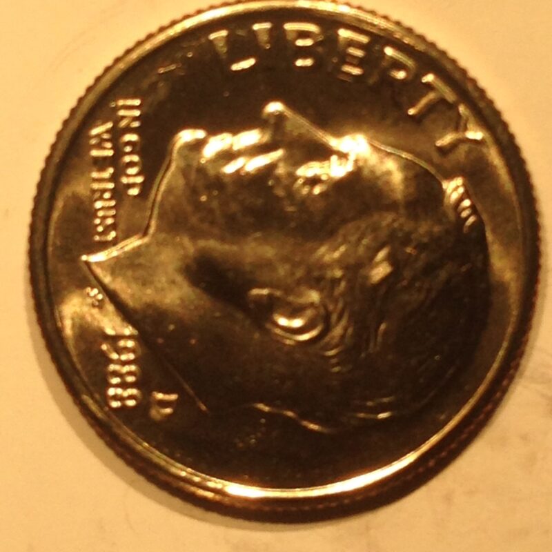 1988-D Roosevelt Dime MS-65