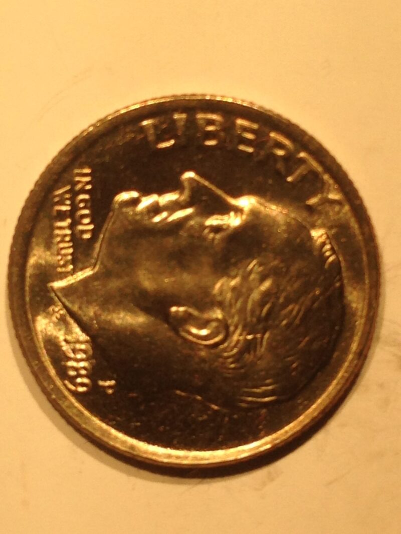 1989-P Roosevelt Dime MS-65