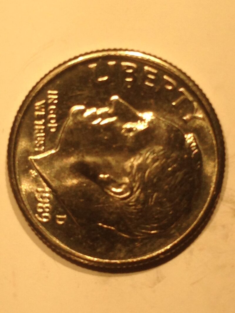 1989-D Roosevelt Dime MS-65