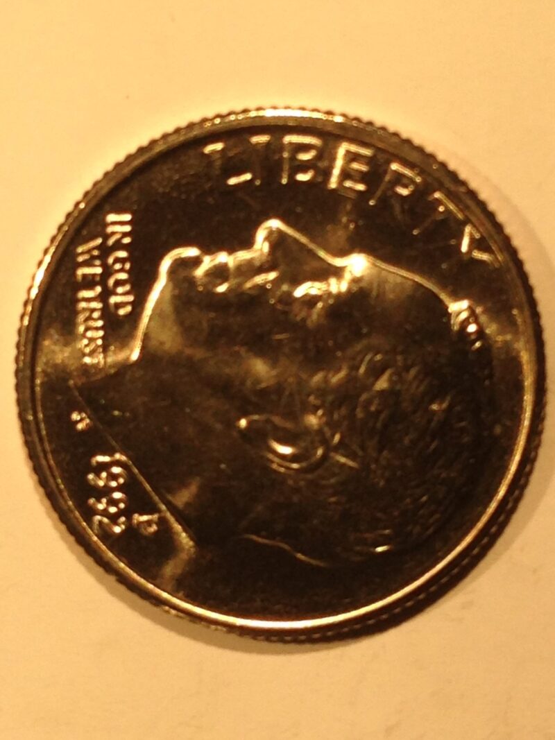 1992-P Roosevelt Dime MS-65