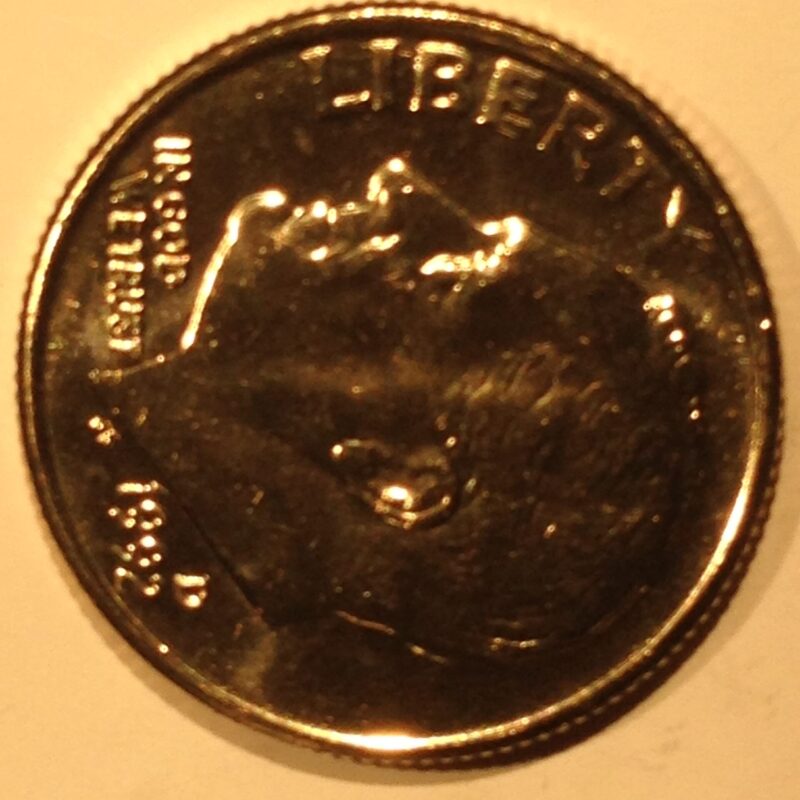 1992-D Roosevelt Dime MS-65