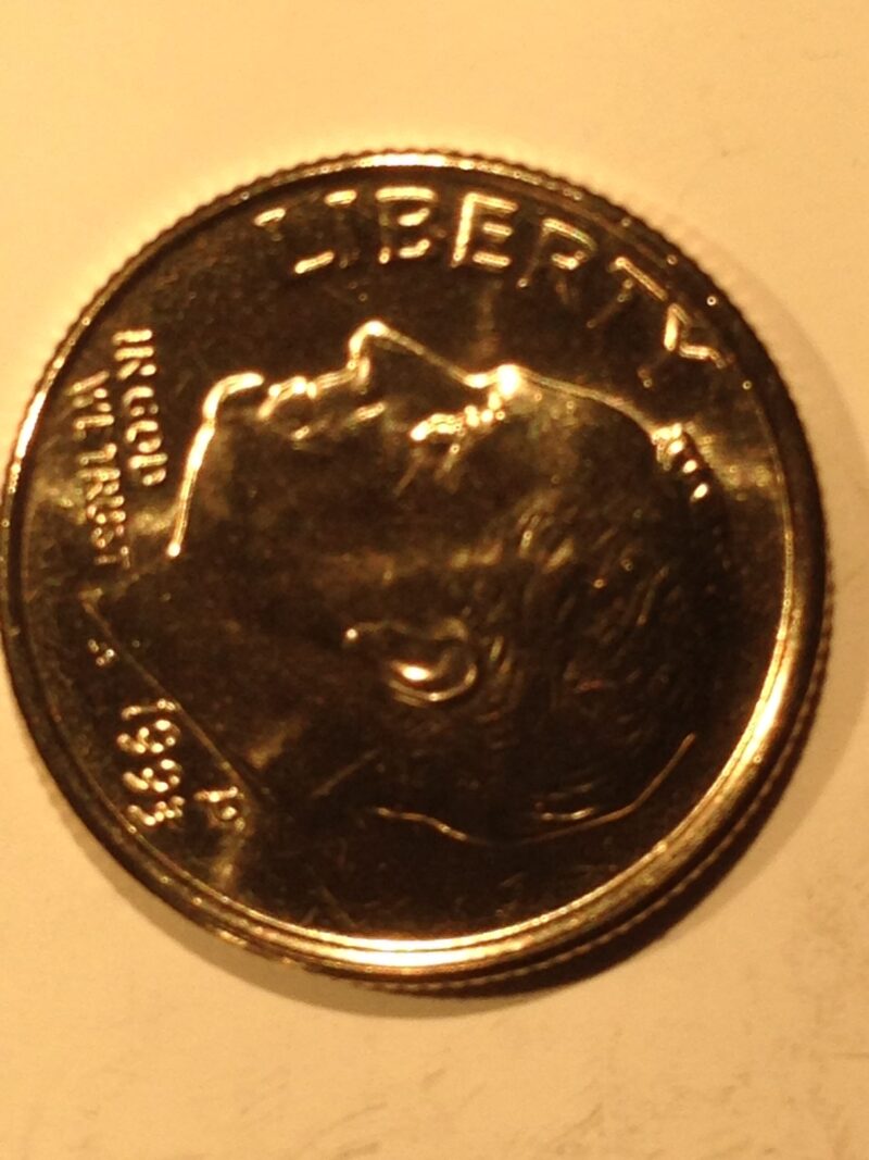 1993-P Roosevelt Dime MS-65