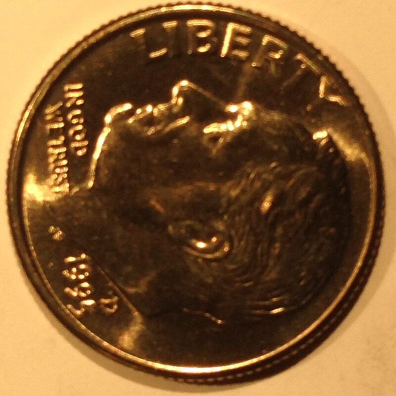 1995-D Roosevelt Dime MS-65