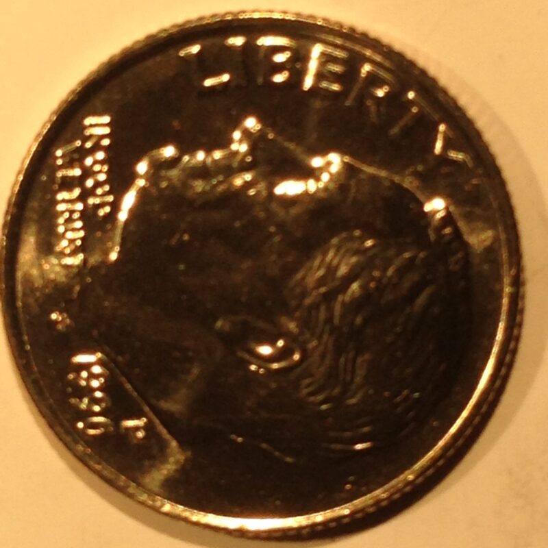 1996-P Roosevelt Dime MS-65