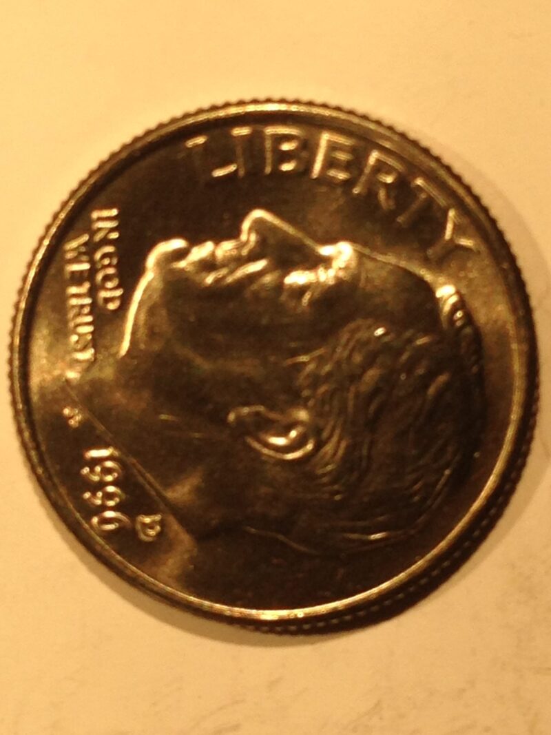 1996-D Roosevelt Dime MS-65