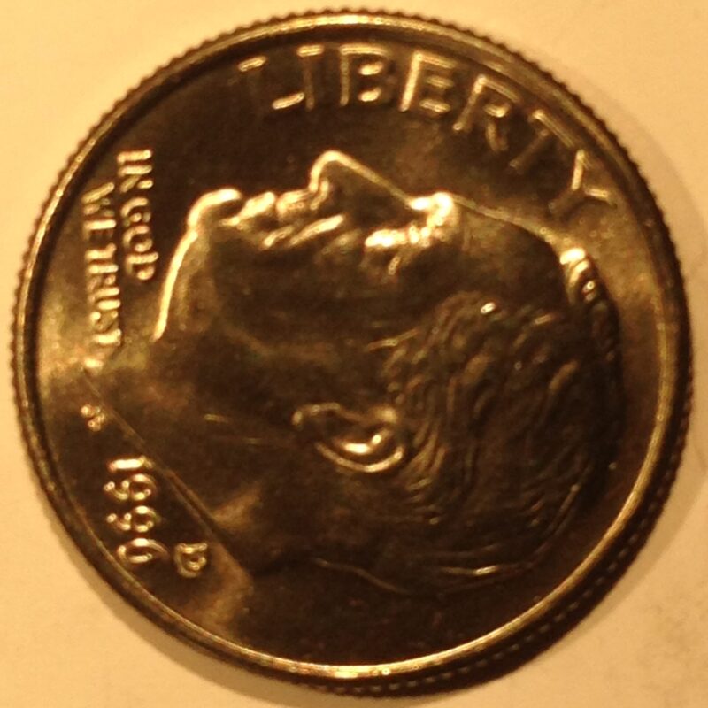 1996-D Roosevelt Dime MS-65