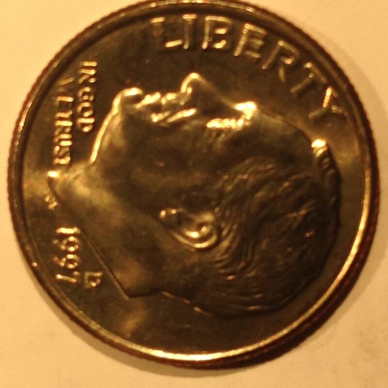 1997-D Roosevelt Dime MS-65