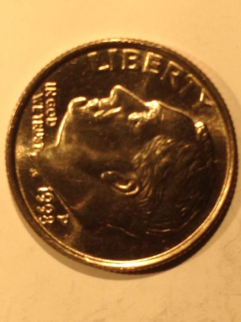 1998-P Roosevelt Dime MS-65