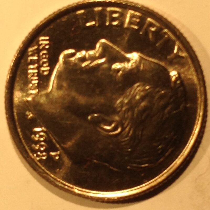 1998-P Roosevelt Dime MS-65